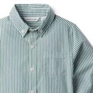 Janie and Jack Green Striped boy Casual Bottoms